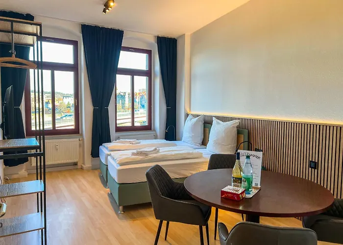 Homely Burgblick Parkplatz Wlan Kueche Zentral Meißen